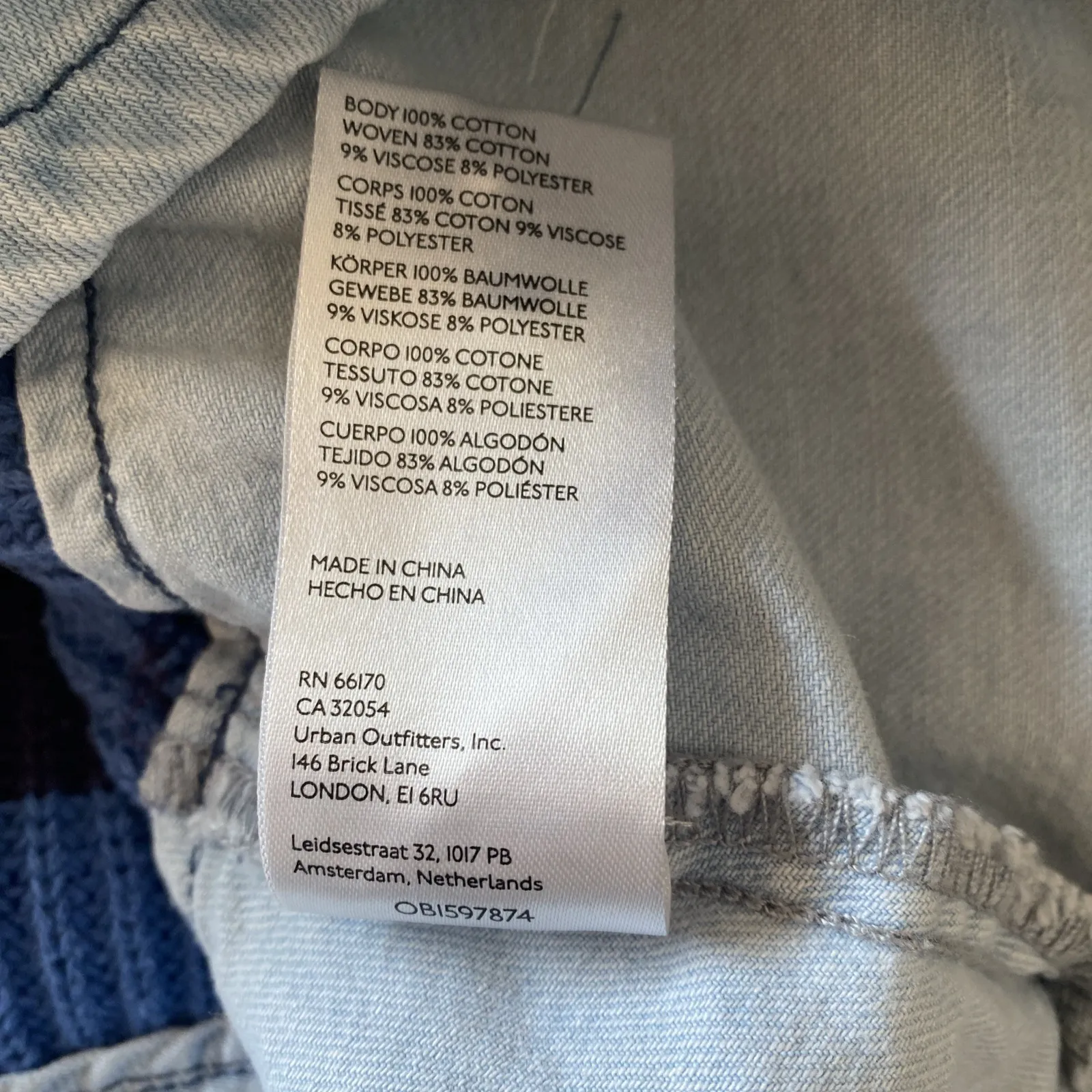 Pilcro Womens XS Blue Sweater Chambray Preppy Collared Top Layered Look - Image 9