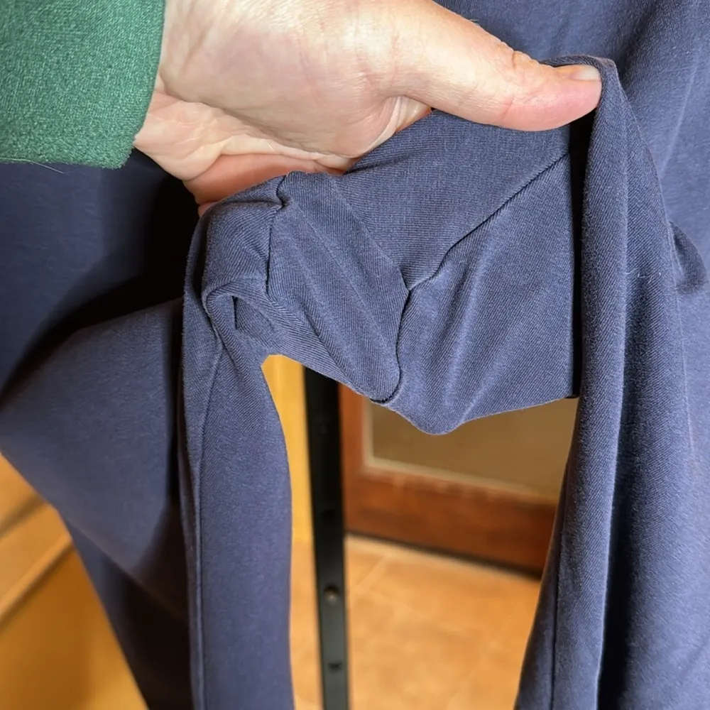 Soft Surroundings Navy Blue Leggings Size XL Tall - Image 5