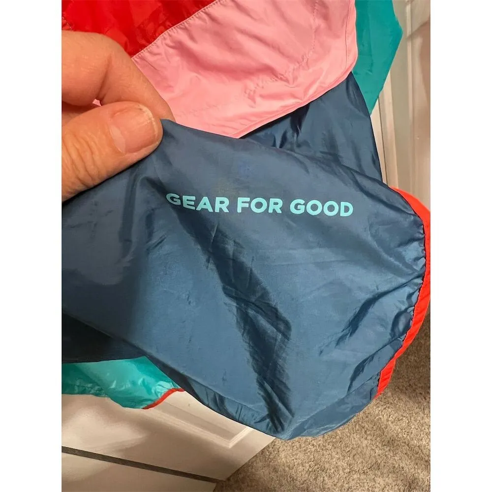 Cotopaxi Teca Windbreaker Half-Zip Jacket Unisex L Multicolor - Image 9