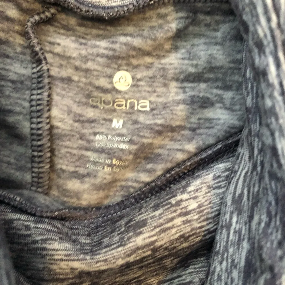 Apana Long Sleeve Shirt with pockets and thumb holes size medium, purplish grey - Image 4