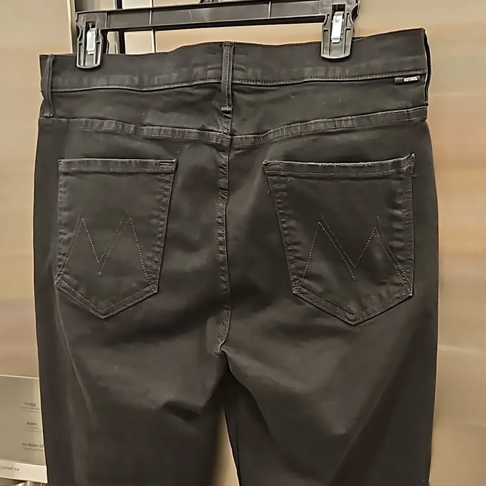 💕MOTHER💕 The Weekender Jeans ~ Not Guilty Black 33 Flare Leg - Image 14