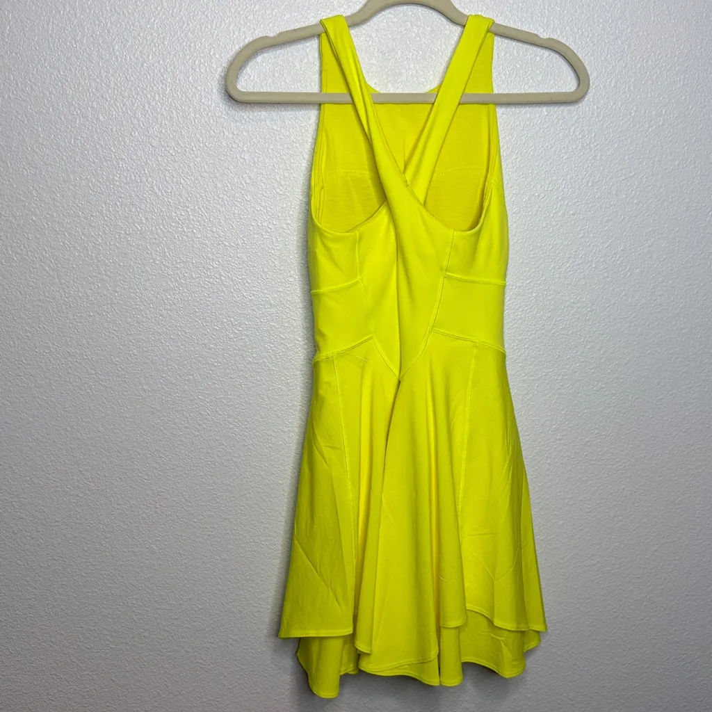 Lululemon Court Crush Dress Electric Lemon 6 - Image 7