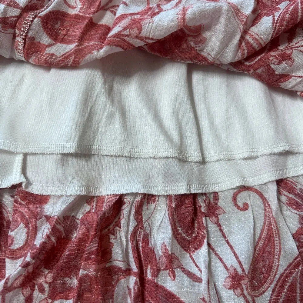 Mlle Gabrielle Floral Maxi Shirt with lining size Medium - Image 6