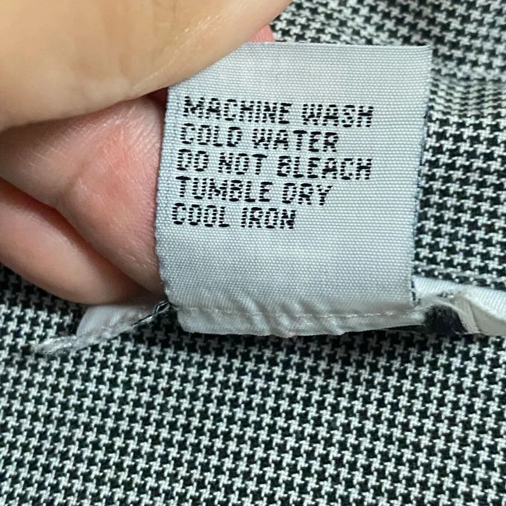 Teddi Embroidered Dog Button Up Shirt Size PM Petite Medium - Image 12