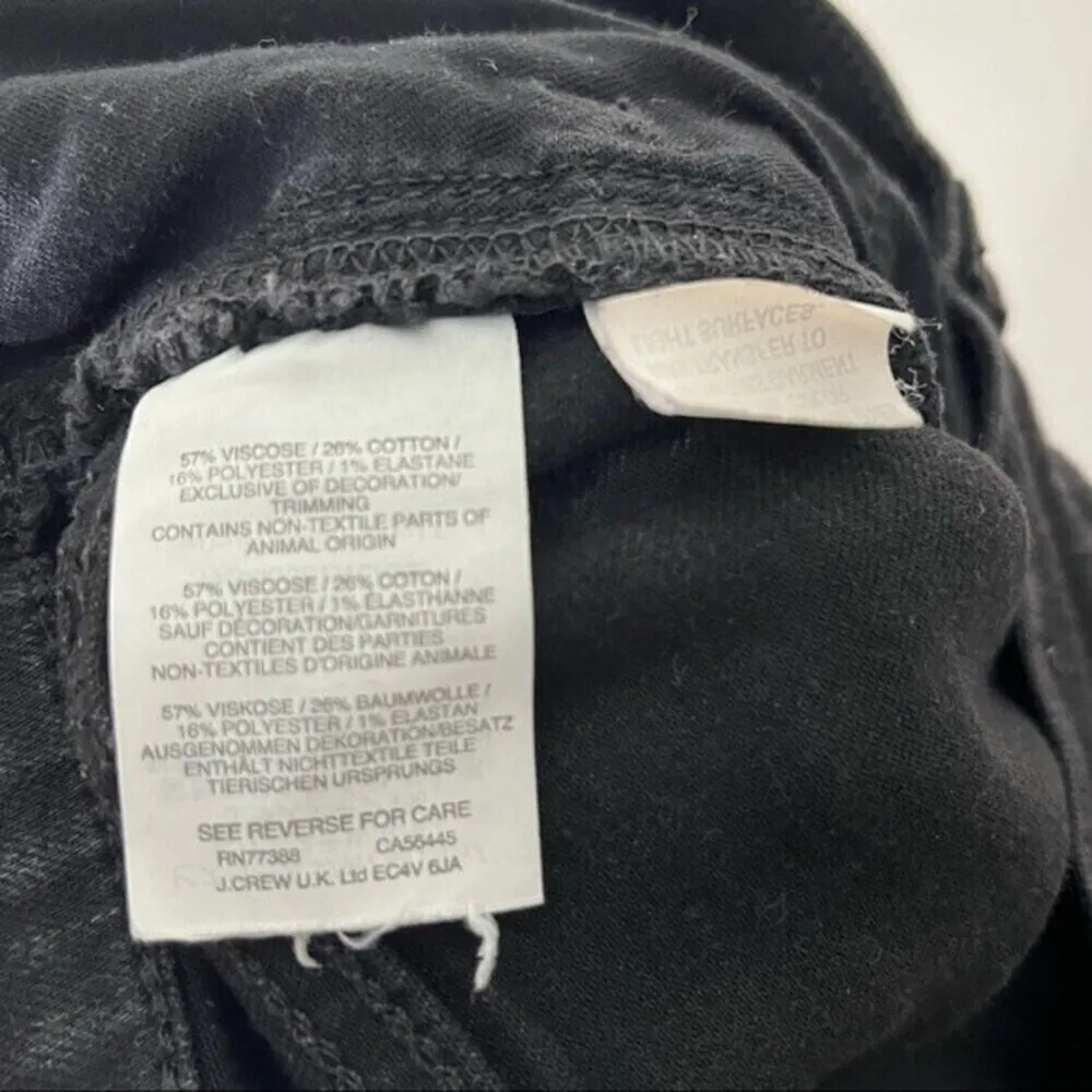 Madewell Roadtripper Jeans Black Women’s Size 28 High Rise Skinny Bennett Wash - Image 14