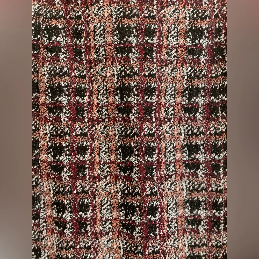 LIVERPOOL Bia Knit Pencil Skirt Pull-On Stretch Textured Tweed Pink Size 4 NWT - Image 4