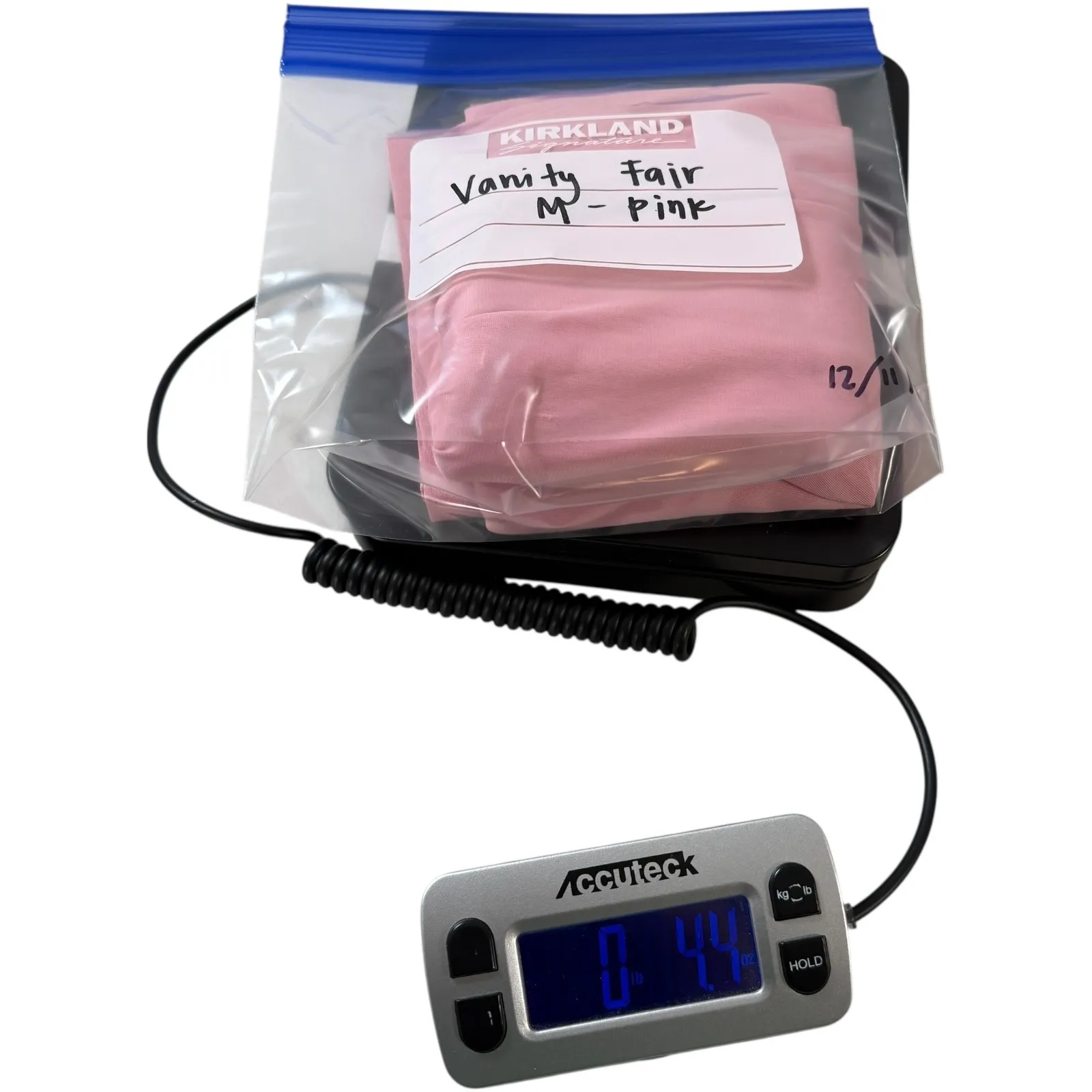 VTG Vanity Fair Pink Nylon Nightgown Sleep Dress M Lace Trim V-Neck Retro - Image 10