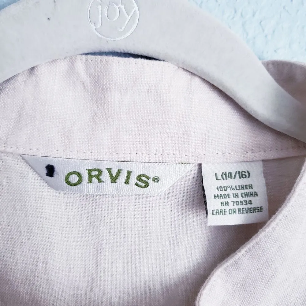 Orvis Cream Linen Jacket - Image 3