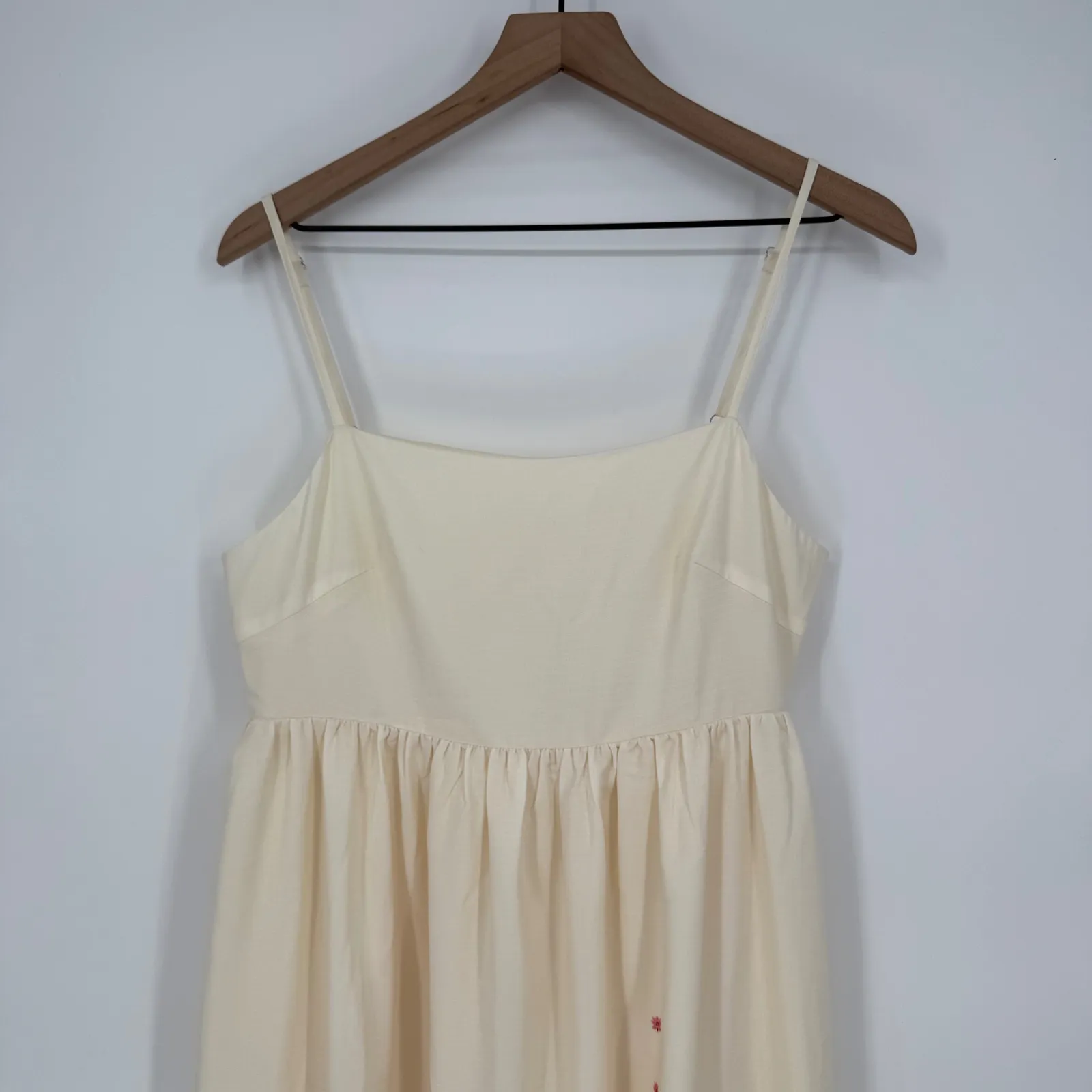 Commense‎ Womens Maxi Dress Floral Sleeveless Casual Summer Cream Pink Size M Size M - Image 4