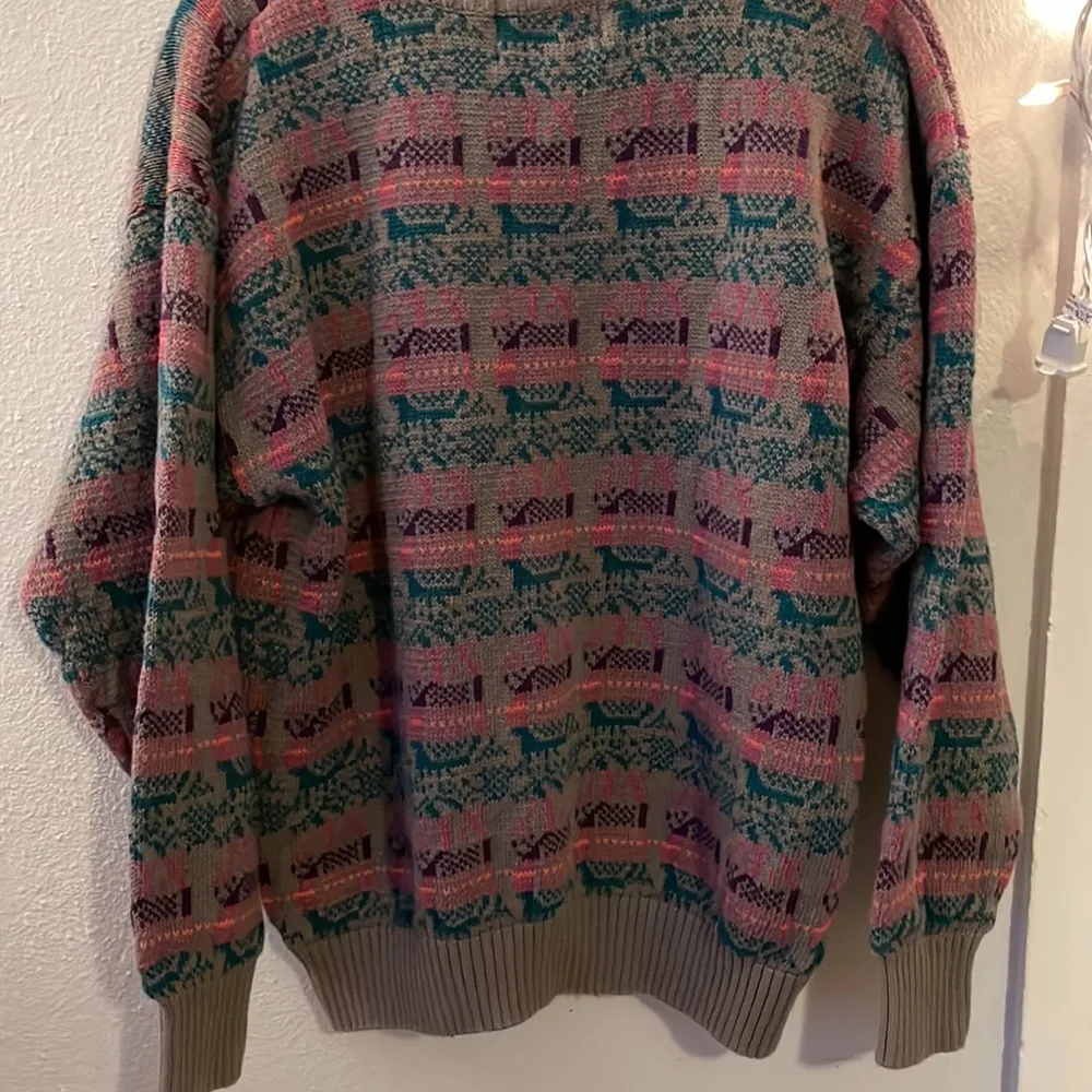 Gordon Thomas Cute Pattern Sweater Size Large - Image 5