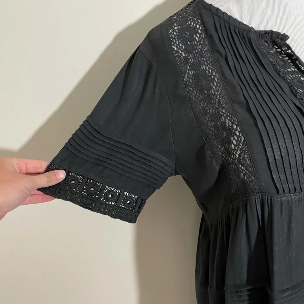 Anthropologie  Maeve Tiered Lace Tunic - Image 7