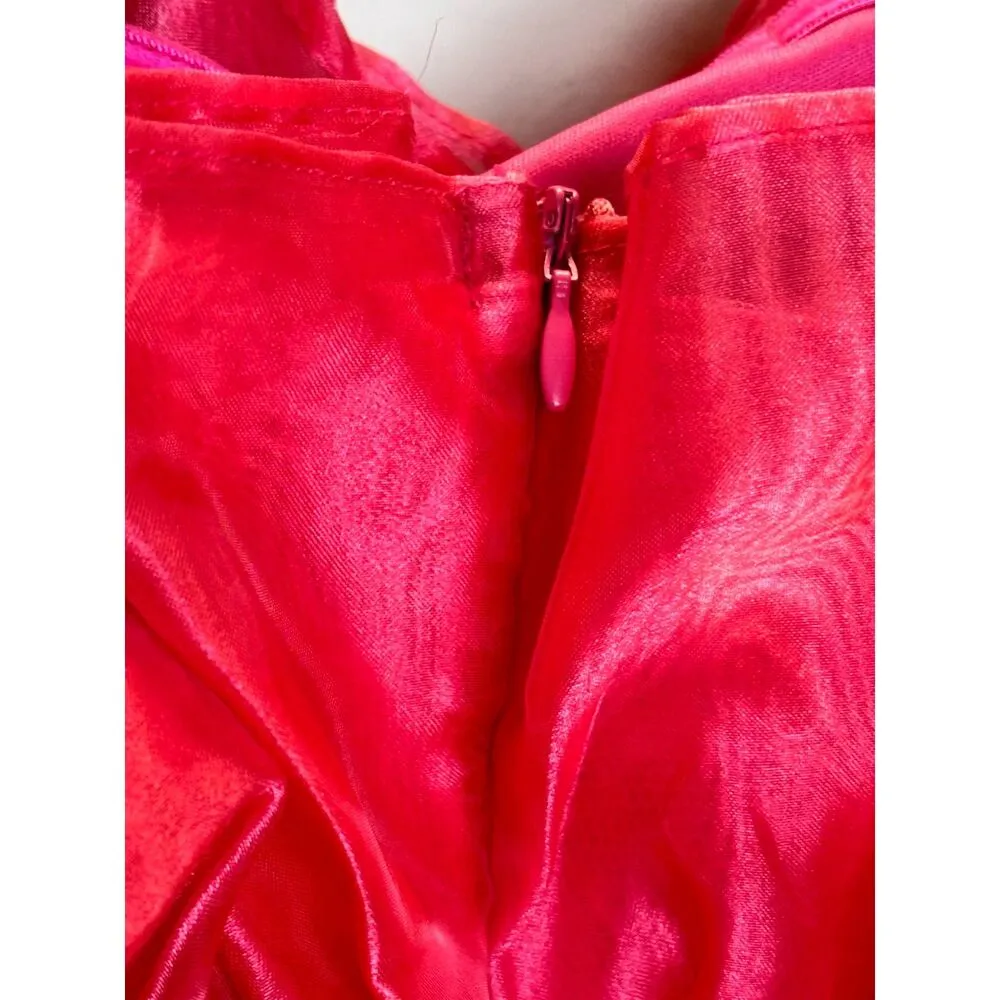 Lulus Women's Size S Hot Pink Extravagant Sequin Strapless Mini Dress NWT - Image 4