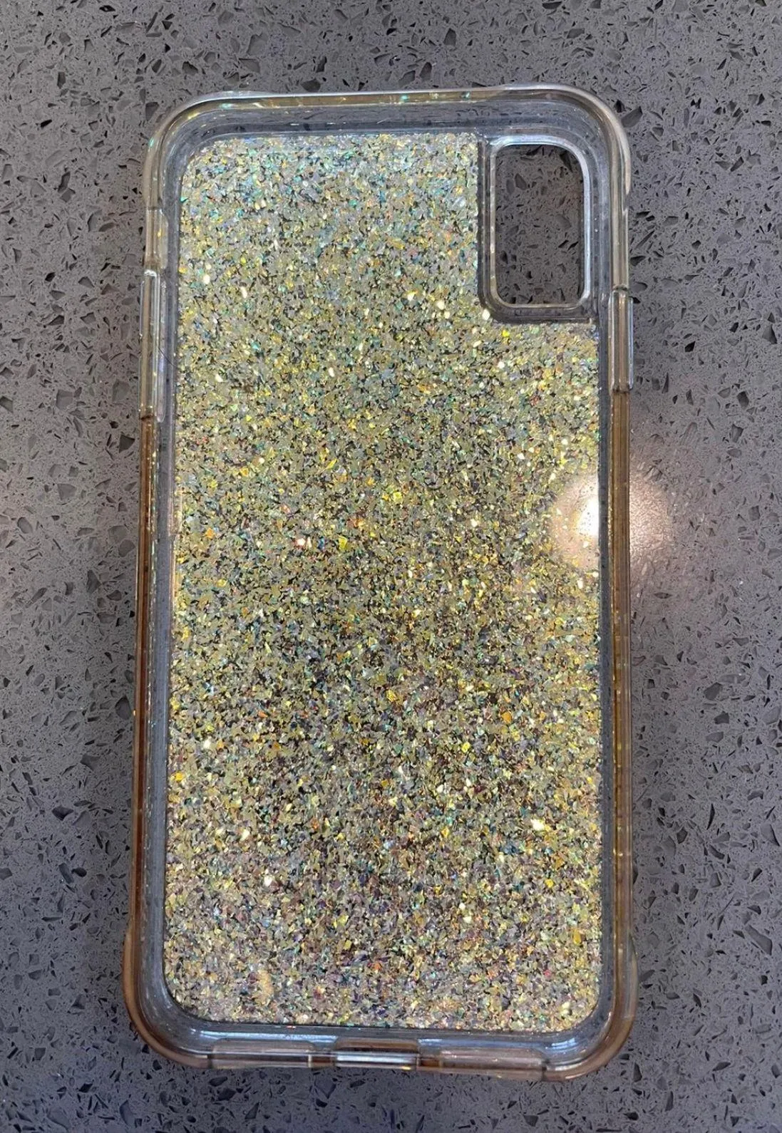 iPhone X Max Case Gold - Image 2
