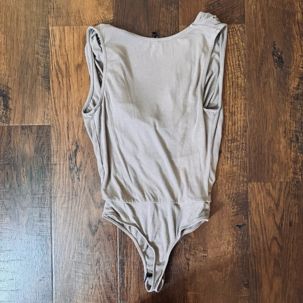 BLANC nude colored bodysuit, size small - Image 3
