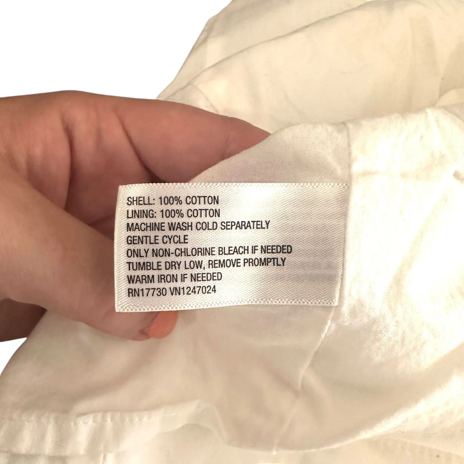 A NEW DAY Belted Shirt‎ Midi Dress White Small - Image 5