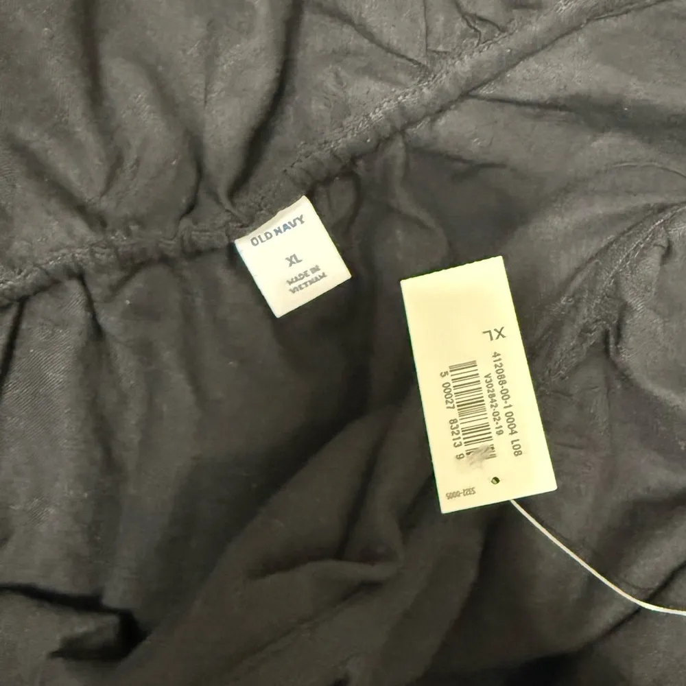 OLD NAVY NWT Ruffle-Tiered One-Shoulder Top Black Tank Blouse Women’s Size XL - Image 13