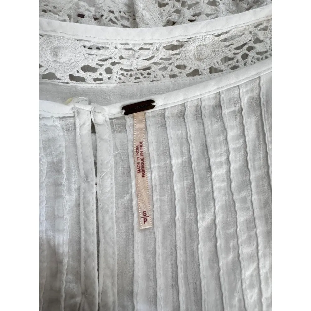 Free People Constant Crush Lace Tank Top size Small - Image 7