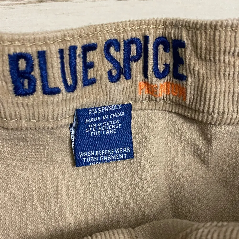 Blue Spice Corduroy Mini Shirt - Image 6