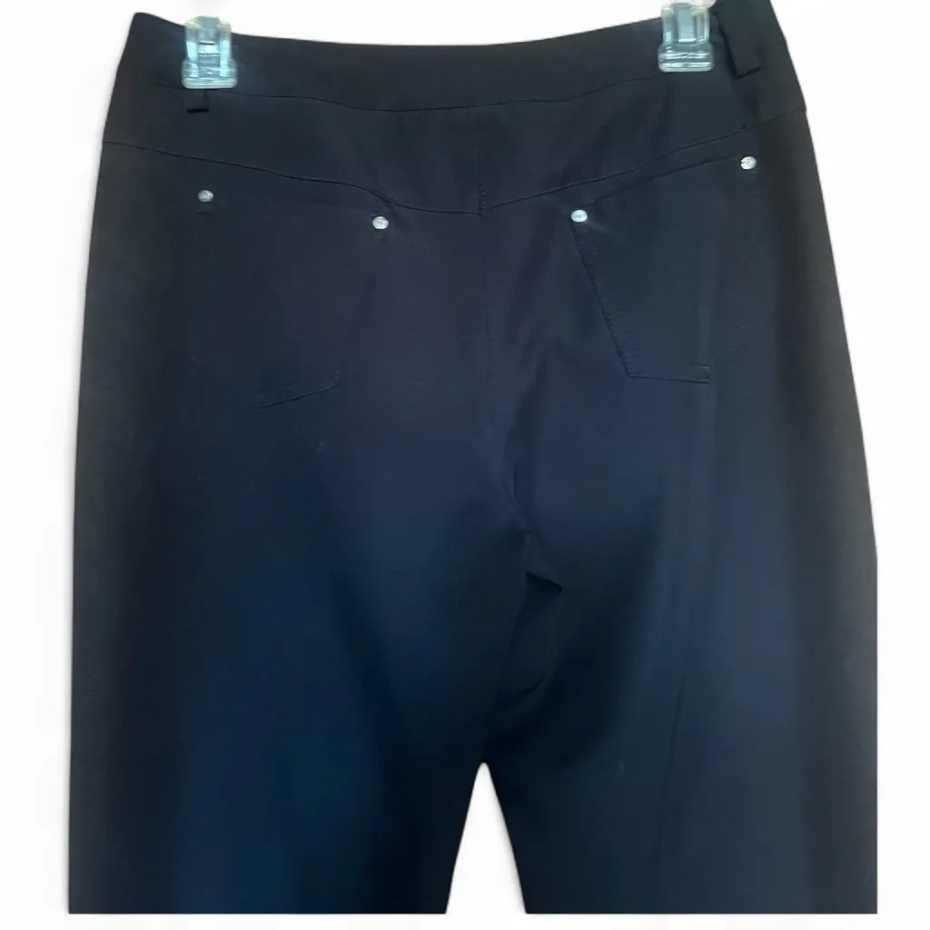 Jones New York Stretch Signature 6P Black Straight Leg Women's Jeans - Image 9