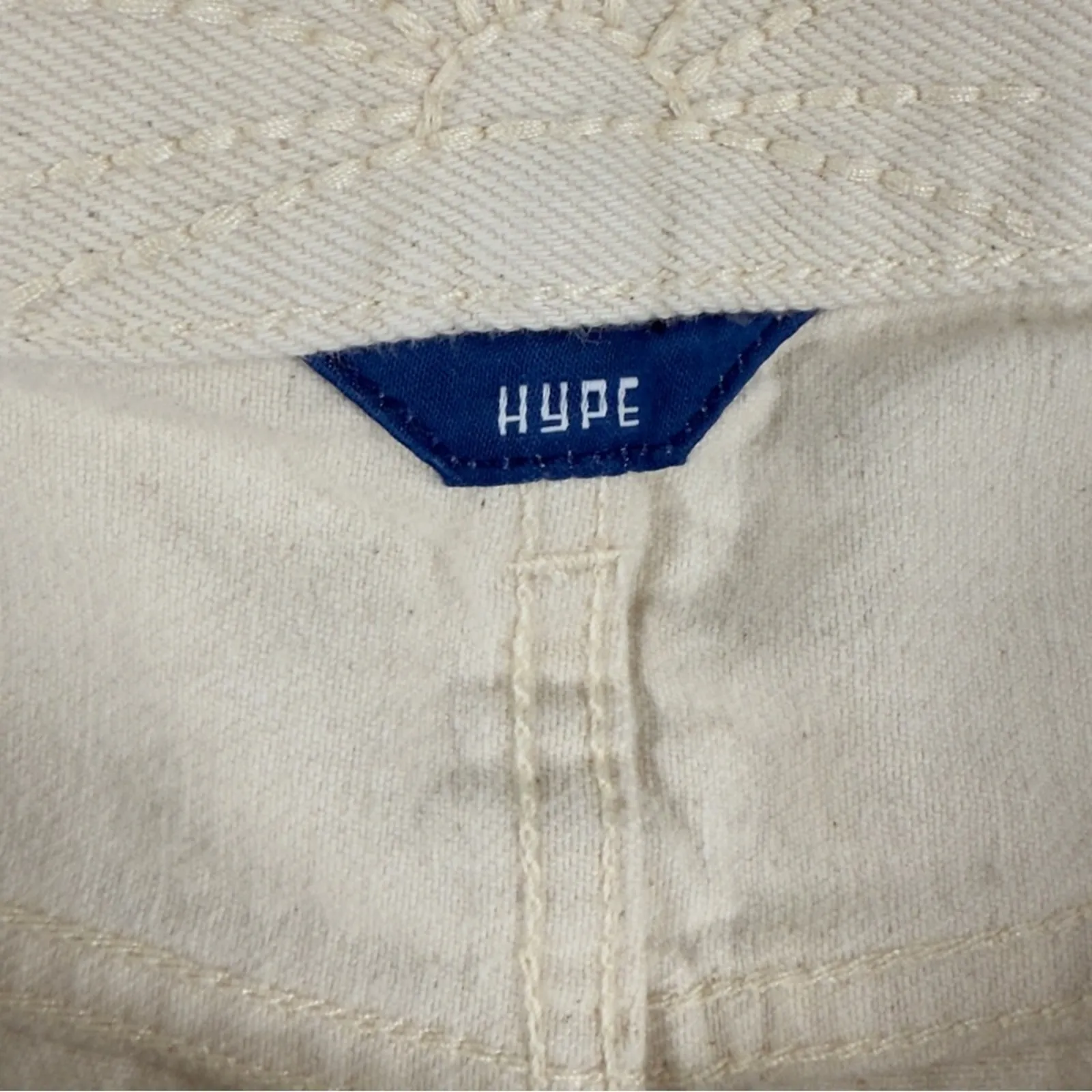 Daily Blue By AG Hype Classic Cropped Straight Leg High Rise Jeans Bone 27 NEW White - Image 9