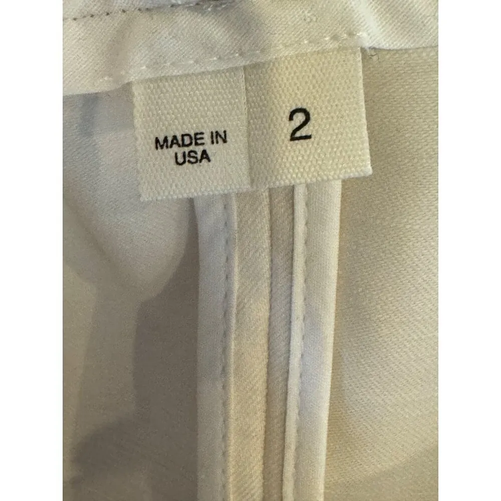 Helmut Lang‎ Skirt Women 2 Beige Natural Textured Twill Pencil Skirt Careercore - Image 11