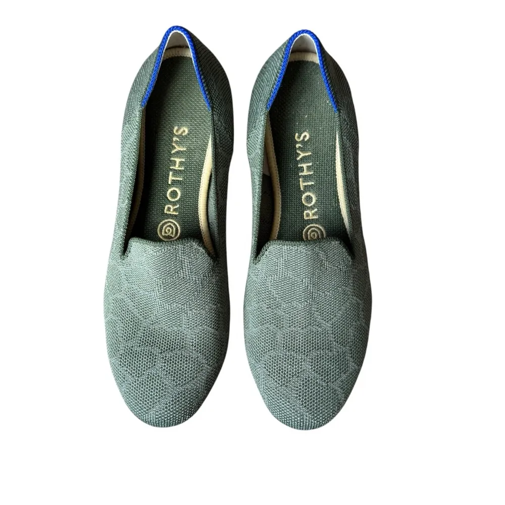 Rothy’s - The Green Safari Patterned Loafer Sz 7.5 (Retired Pattern) - Image 3