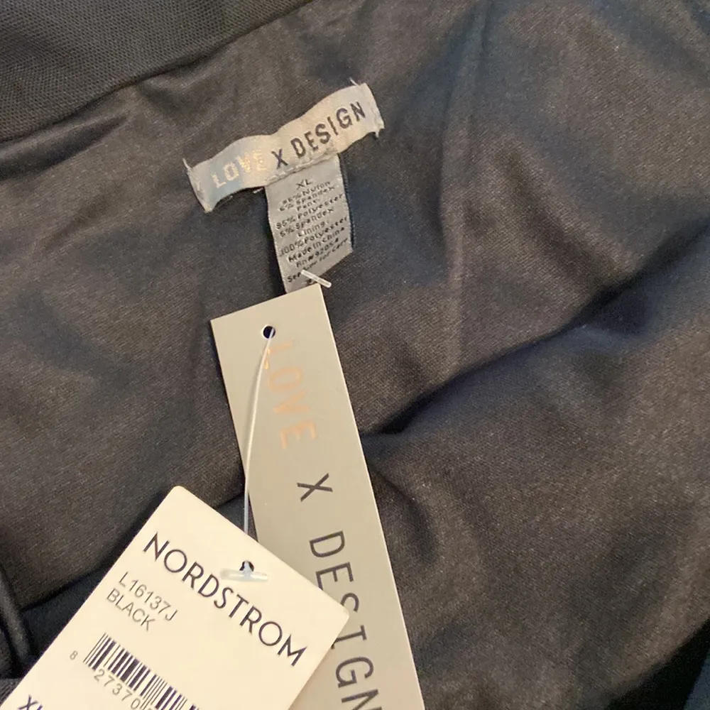 LOVE & DESIGN WOMENS ONE SHOULDER JUMPER SIZE XL BRAND NEW COLOR BLACK - Image 10