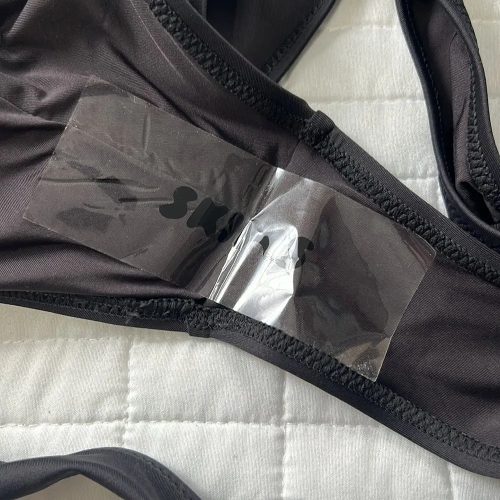 SKIMS STRAPLESS MONOKINI IN ONYX BLACK SIZE 2X NWT - Image 10