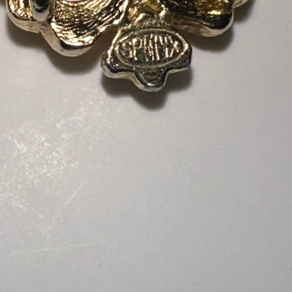 SPHINX 1960s Faux Pearl Cameo Statement Choker - Image 2