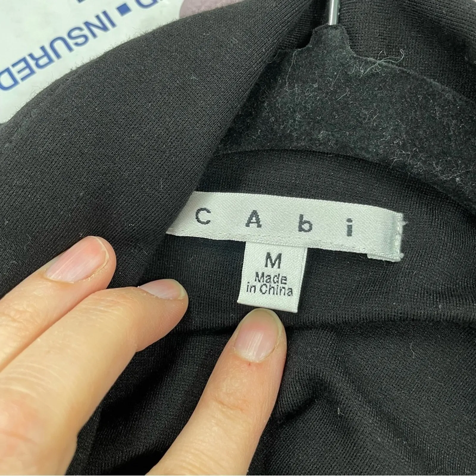 Cabi Black Double Breasted Womens Cropped Jacket Womens M Pea Coat Casual Preppy - Image 3