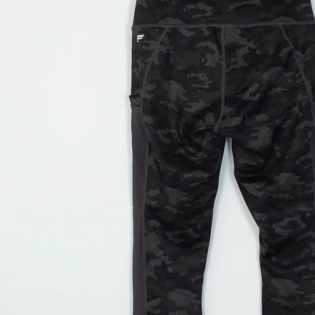 Athleta Powerhold On The Go Camo Media Pocket Capri‎ Leggings Womens Size Small - Image 9