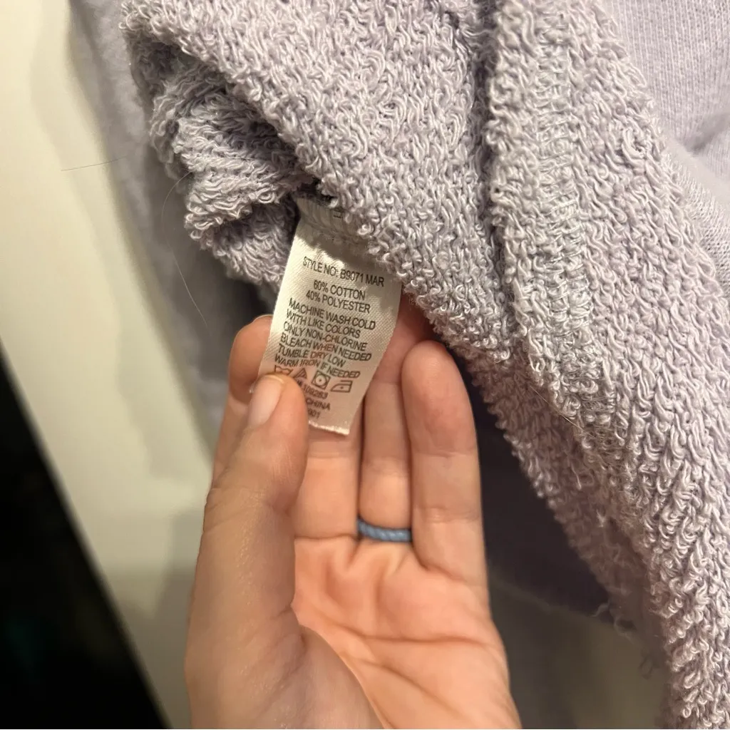 Ocean Drive Women's Hoodie Sweater - Soft Lavender - Image 7