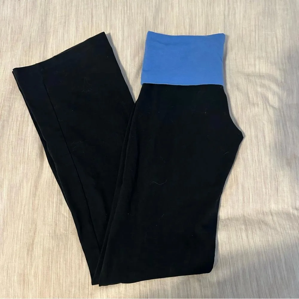 Y2K PINK Victoria's Secret Foldable Waist Flare Yoga Pants - Image 4