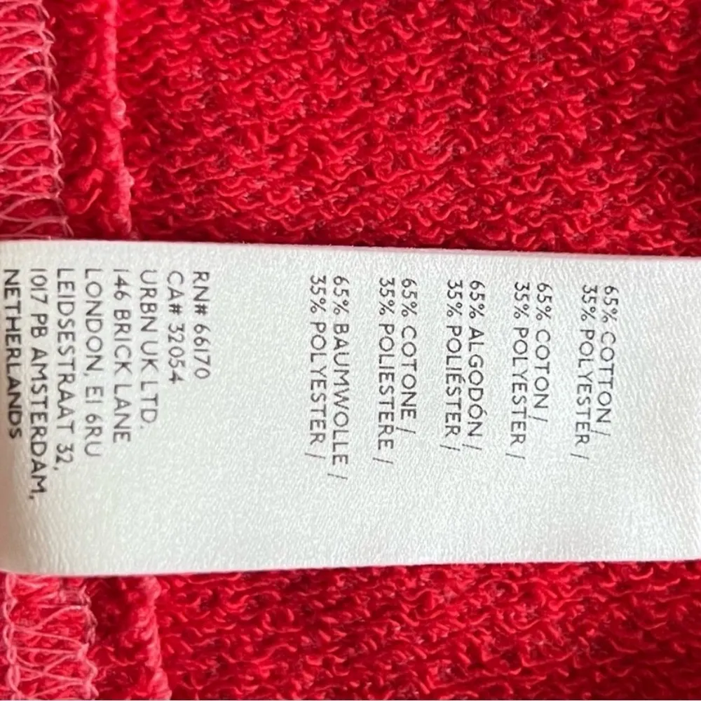 FREE PEOPLE Fresh To Def Pullover red XS - Image 4