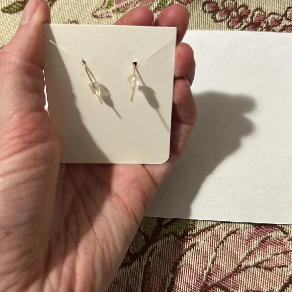 NWT Crazy plant lady dangly earrings Green - Image 2