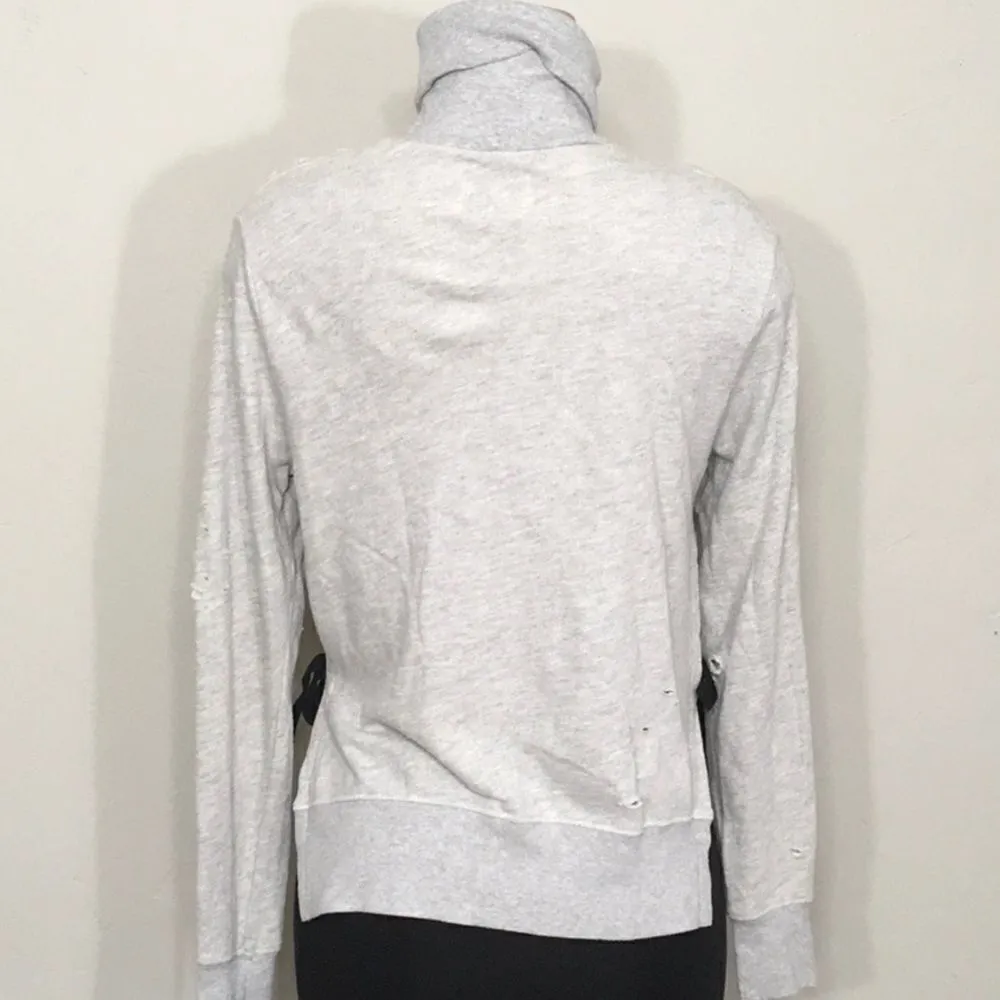 PAM & GELA side split destroyed sweatshirt. NWOT - Image 7
