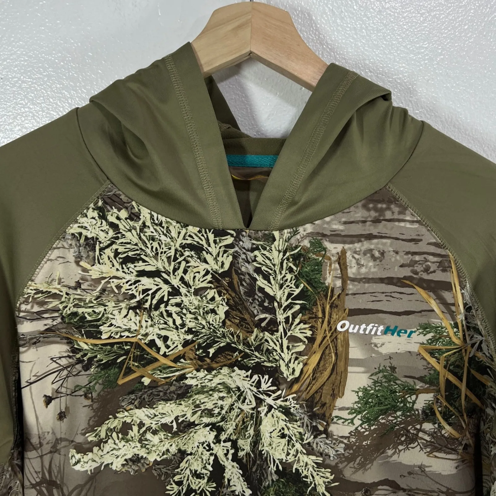 Cabela's Hoodie Camo Advantage NK4 OutfitHER Pullover Hunting Outdoors - Image 9