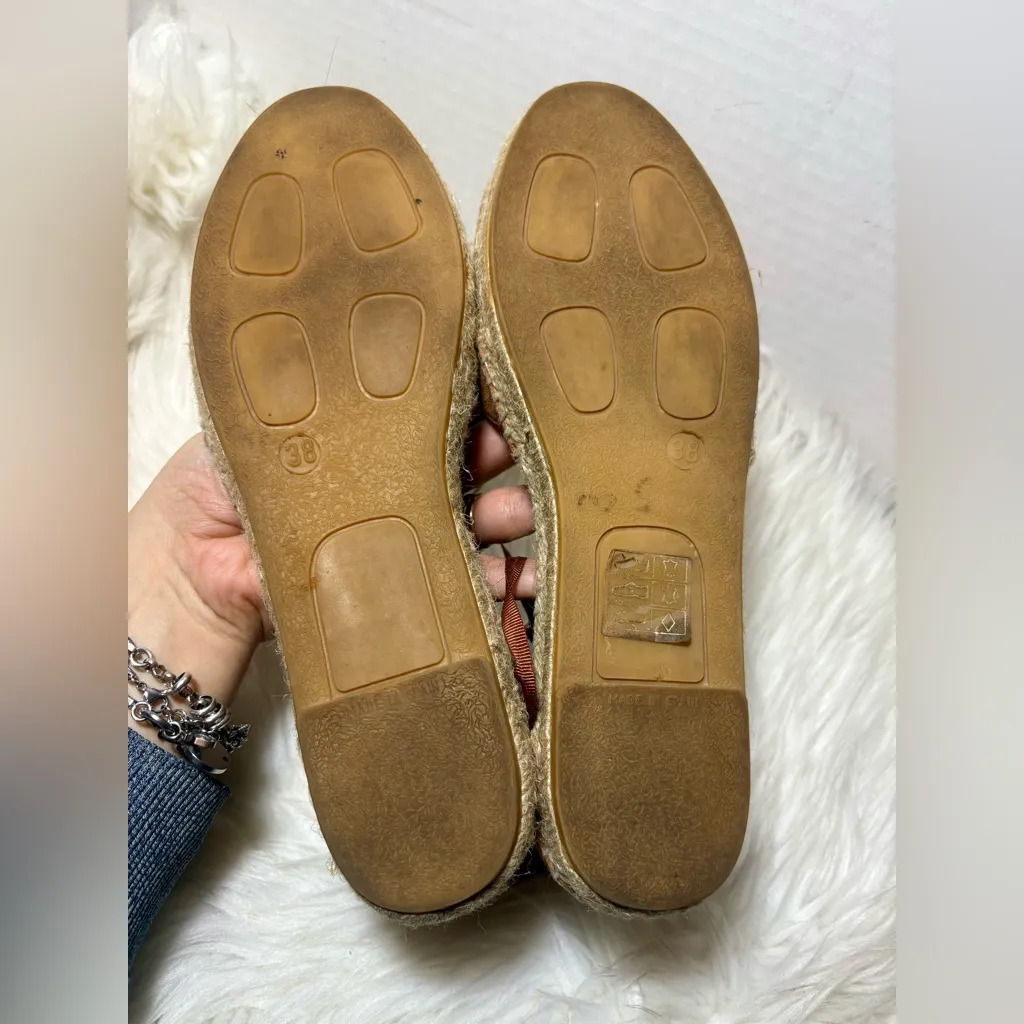 BODEN Hazel Espadrille Shoes Tan Size 7 - Image 7