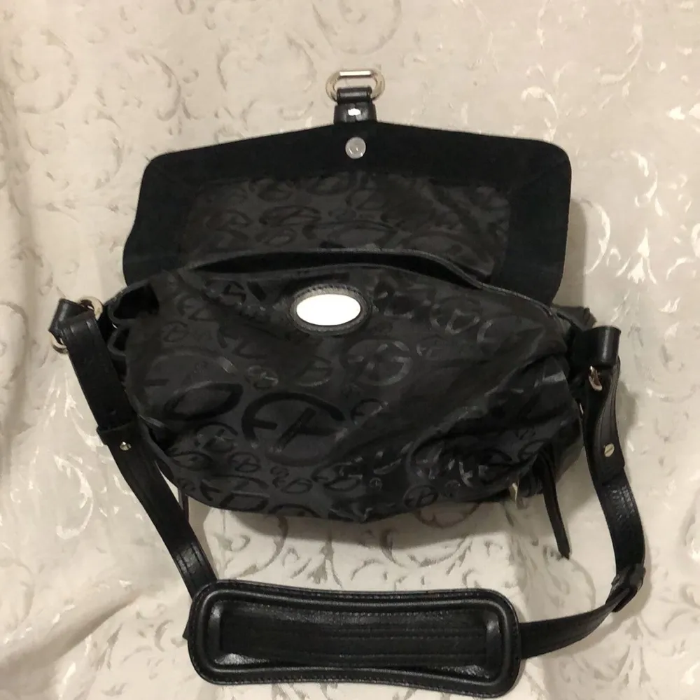 Francesco Baisia Leather Shoulder Bag. Like new. - Image 4