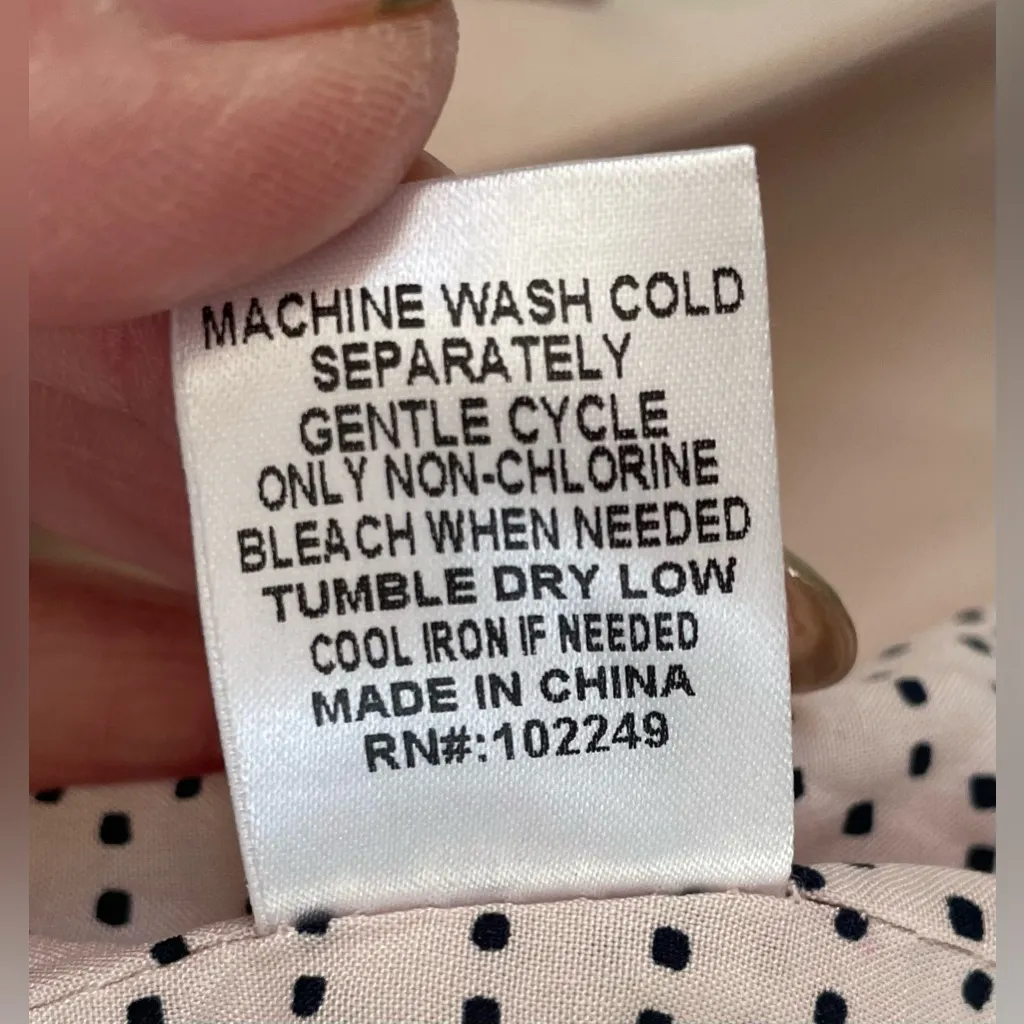 Skies Are Blue Hannah Modal Blend Light Pink Cropped Sleeves Blazer Jacket; XL - Image 6