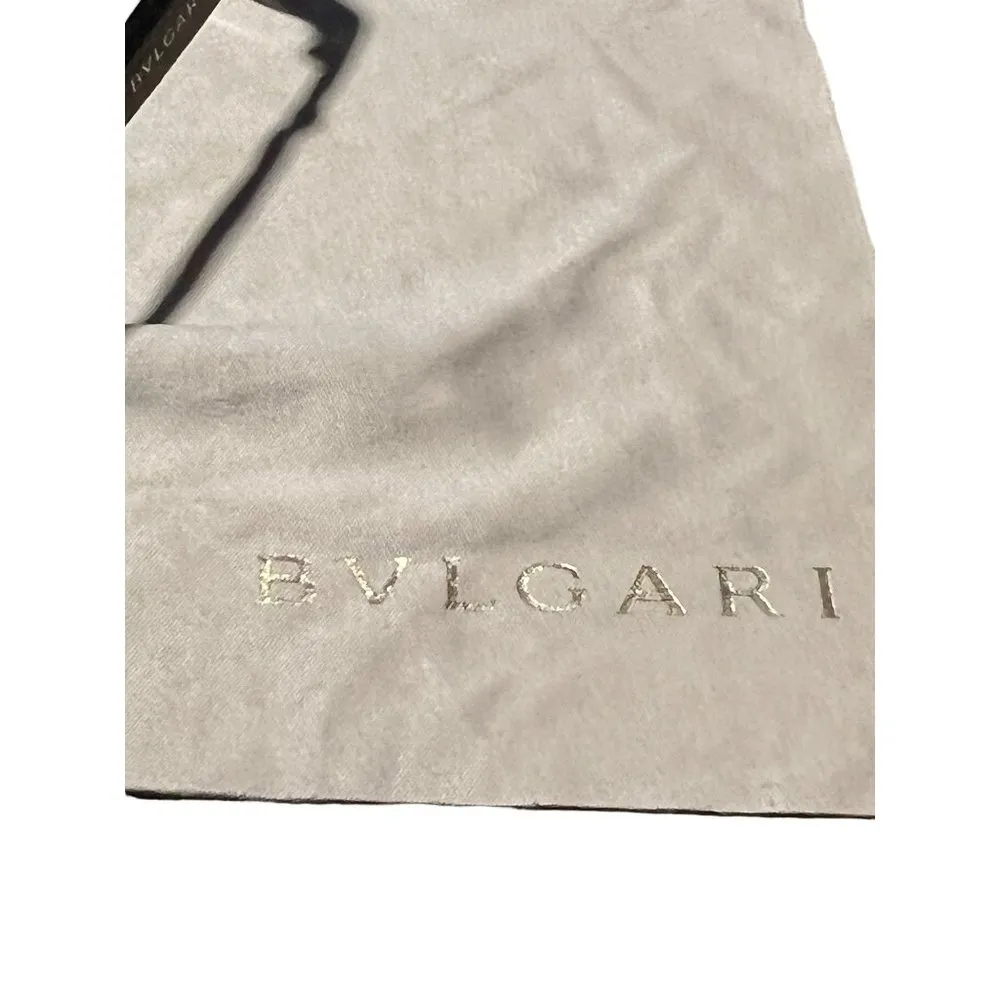 Bulgari Bvlgari Sunglasses Case Cloth Women 8108B Italy Big Rhinestones READ - Image 8