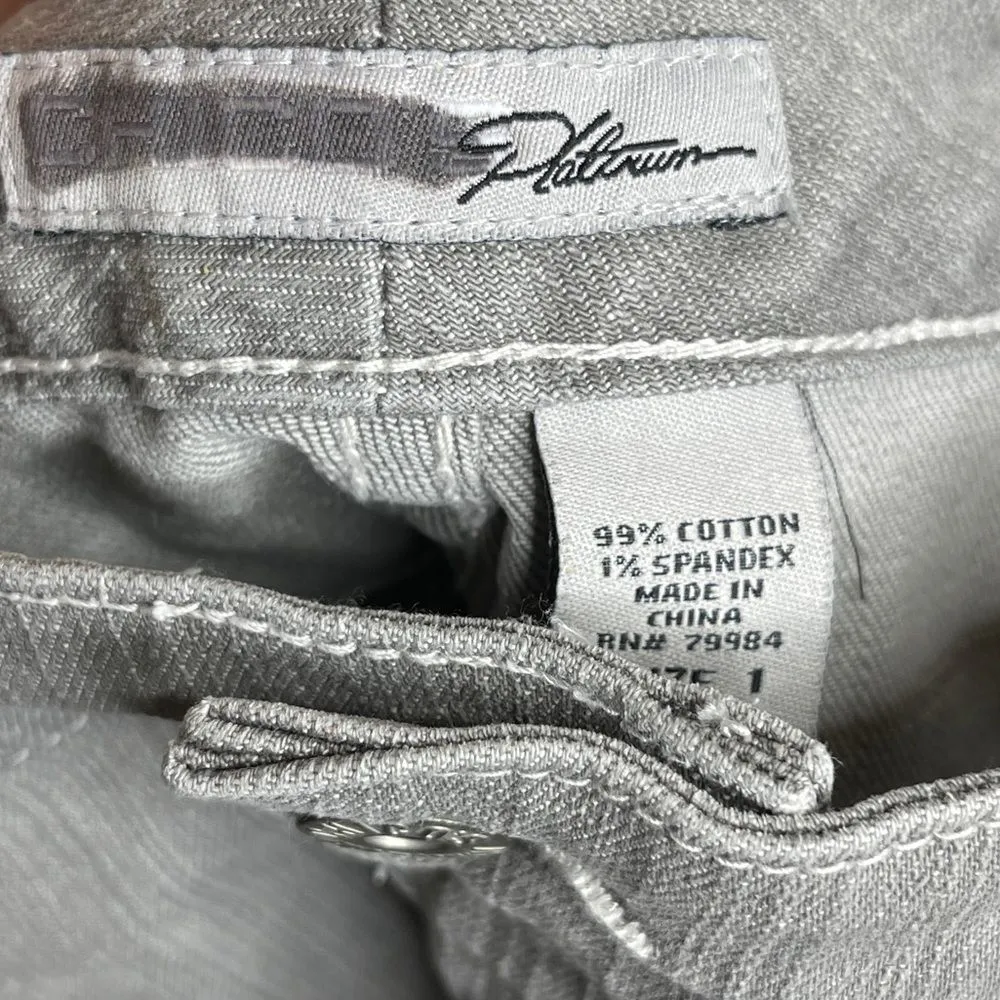 Chico's Platinum Jeans‎ Gray - Image 8