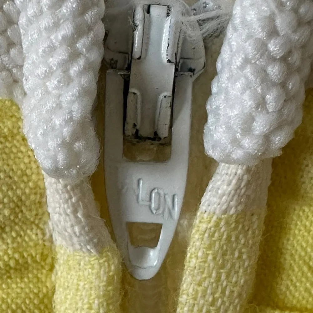 Vintage 70s Jamison Boutique Seersucker Yellow Gingham Maxi Dress Ric Rac Medium - Image 6