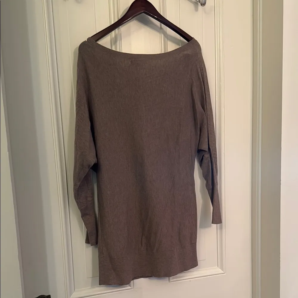 Trouvé Brown Knit Sweater Dress Size M - Image 2