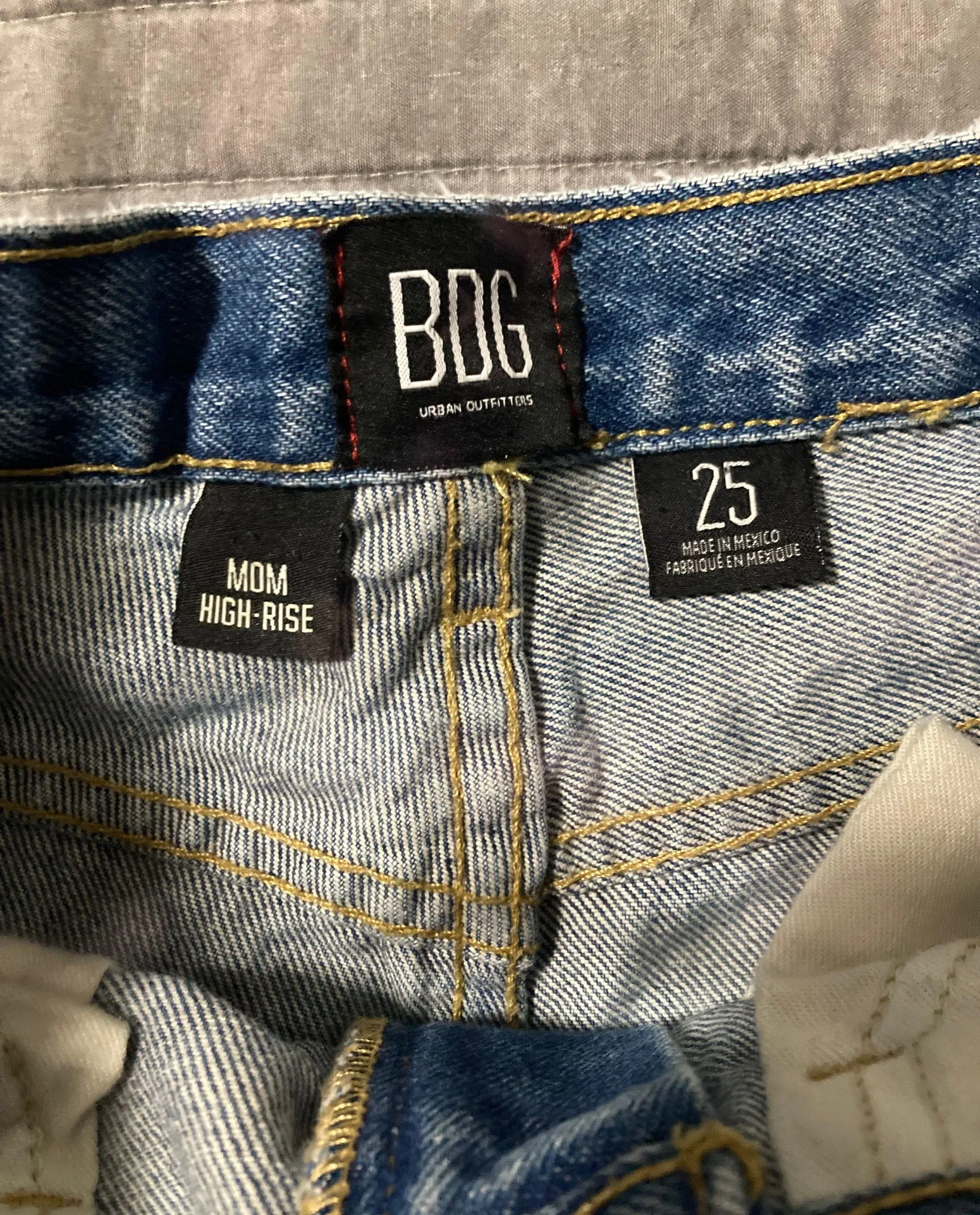 BDG High Rise Mom Shorts - Image 3