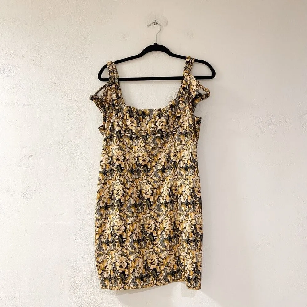 NEW Lioness Villa Printed Mini Dress in Floral XL - Image 2