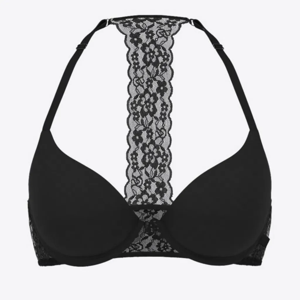 Victoria's Secret Dark Green Lace Bra - Image 2