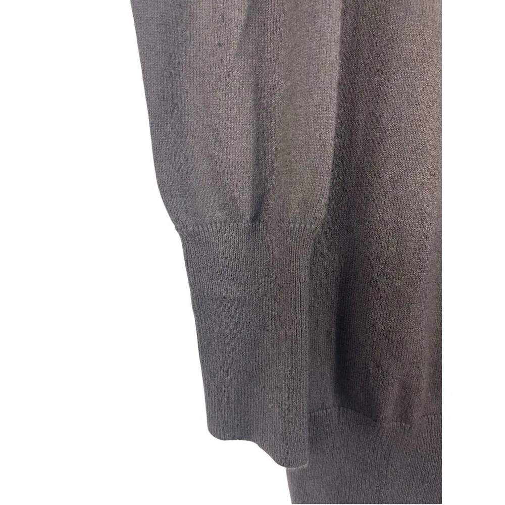 Gap Brown Pullover Soft Turtleneck Sweater Bishop Sleeve Cashmere Blend S - Image 5