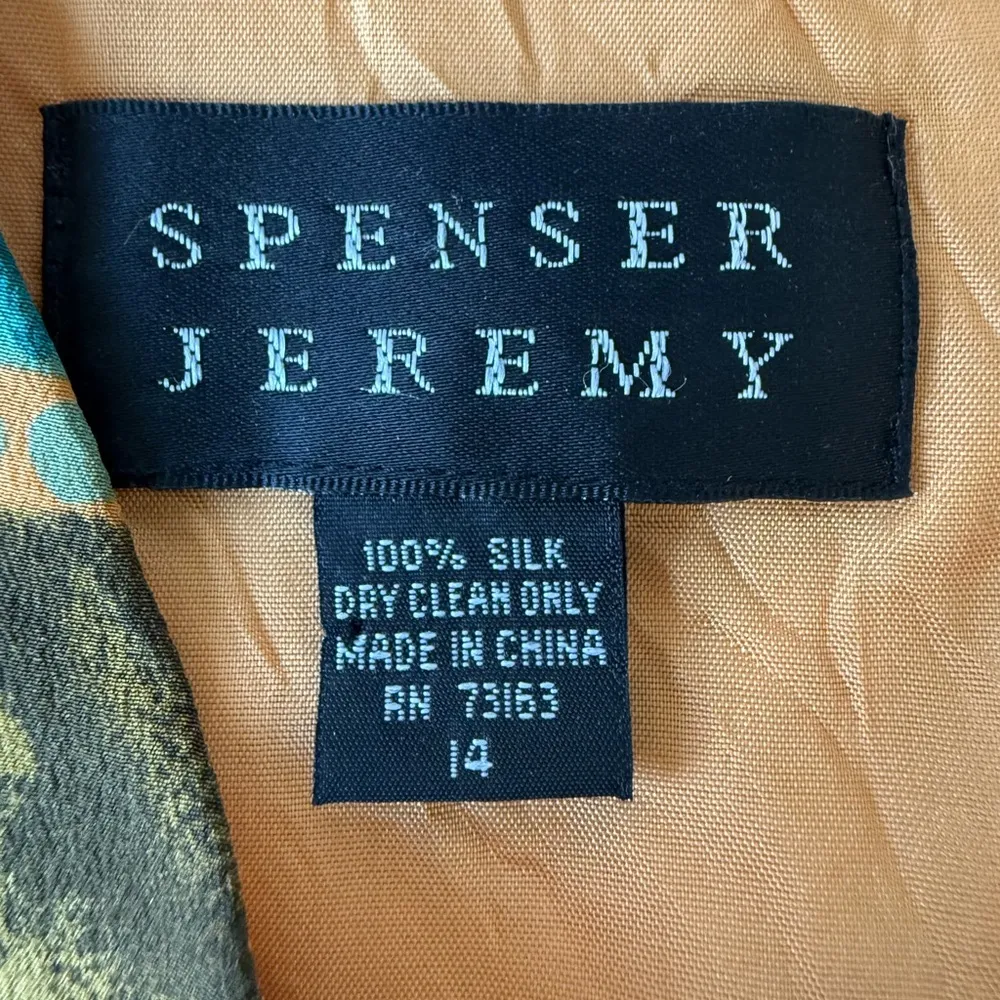 100% silk luxury vintage maxi dress sleeveless women autumn size 14 Red - Image 5