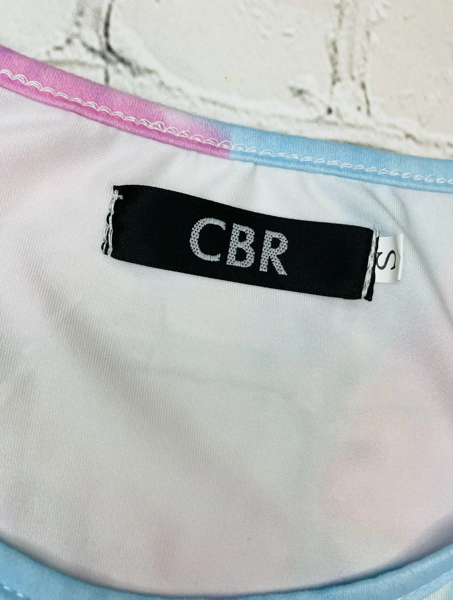 CBR Tie Dye Cropped Top - Image 10